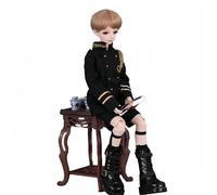 AMITD Bjd Dolls Male 1/4 Bjd Doll Ball Jointed Dolls Resin Handmade Makeup Collectable Action Figure The Best Gift Set (E)