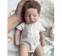 AMITD Reborn Baby Dolls Silicone Full Body,33 inch Not Vinyl Dolls,Realistic Newborn Baby Doll,That Look Real (H)