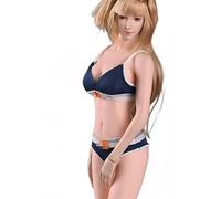 AMITD SA Toys SA025A 1/6 Escala Female Accessories Underwear Set Tripod Sports Underwear for 12 inch Woman Action Figure Blue Z