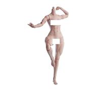AMITD Worldbox 1/6 Scale Female Doll Muscle Body for 12 inch Woman Action Figure AT206A Pale Skin