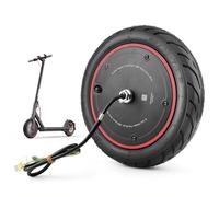 Amitor E Scooter Motor 36 V 350 W con neumático sin cámara 60/70-7.0 rueda completa para Xiaomi 4 Pro (1ª generación) Scooter eléctrico, motor de 36 V 350 W con repuesto de neumáticos Xiaomi 4pro