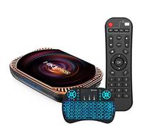 AMITVA Android 11.0 TV Box, HK1 RBOX X4 4GB ROM 128GB ROM con S905X4 Quad-Core 64Bit Arm Corter-A53 CPU Mali-T720 MP2 GPU ROM 8K/4K 2.4Ghz WiFi BT 5.0 Set Top Box,4gb+128gb