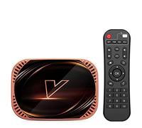 AMITVA Android TV Box 11.0, HK1 RBOX R1 Decodificador 4GB 128GB Smart TV Box S905X4 CPU USB 3.0 Ultra HD 1080P/ 8K HDR WiFi 2.4Ghz 5.8Ghz Bluetooth 4.1 Decodificador,4gb+128gb
