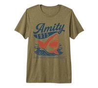 Amity 1975 - Camisa Retro Shark You'Re Gonna Need a Bigger Boat Camiseta Premium