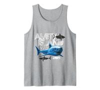 Amity Island 1975 Tiburón Aventura 2025 Camiseta sin Mangas