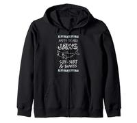 Amity Island Jaws Sun Surf & Tiburones Sudadera con Capucha