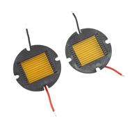 AMIUHOUN 2 Unidades de Altavoces Tweeter Air Motion 4 Ohm HiFi de Super Belt Type - Membrana Negra Duradera