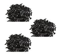 AMIUHOUN 300 tornillos negros para guitarra eléctrica /