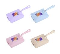 AMIUHOUN 4 cepillos de mesa para migas de alfombras, barredoras de doble rodillo para el hogar, dormitorio, oficina, desechos de alfombras