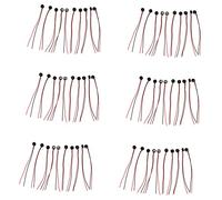 AMIUHOUN 60 unidades de micrófono condensador electret de 4 mm x 2 mm para PC, teléfono, MP3, MP4