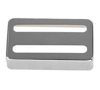AMIUHOUN Accesorios para la cubierta de la guitarra 1 pieza Guitarra Line Humbucker Pickup cubierta para piezas de guitarra eléctrica, plata