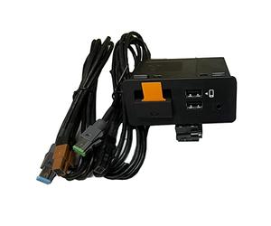 AMIUHOUN Adaptador USB para coche para Android Car Play Hub para 6 3 2 CX30 CX5 CX8 CX9 MX5 TK78669U0C