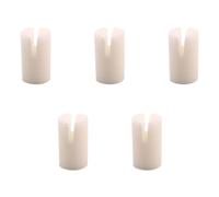 AMIUHOUN Banjo de huesos auténticos de 5 piezas, 5 unidades, 5 x 3 mm, accesorio para banjo de 5 cuerdas