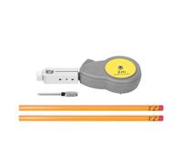 AMIUHOUN Beam Compass - Cortador circular extensible con cinta métrica para dibujar desde y, herramienta de geometría como se muestra en la imagen