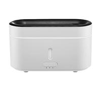 AMIUHOUN Difusor de emulación ultrasónico de aire para hacer frío, difusor de aceite