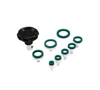 AMIUHOUN Extractor de tapa de reloj con 8 cabezales adhesivos, herramienta de reparación de relojes para relojeros B, verde