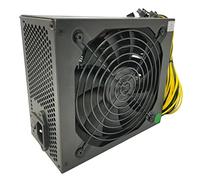 AMIUHOUN GPU 1800W Mining Fuente de alimentación para mineros Soporta 10 tarjetas gráficas Mining Power