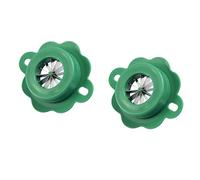 AMIUHOUN Green Easy Slicer Shredder - Trituradora de verduras superfina para cocina, corte ciruela, 2 unidades