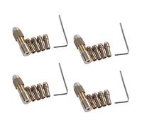 AMIUHOUN Juego de 32 portabrocas de 0,5 - 3 mm, portabrocas de sujeción rápida para mini herramientas