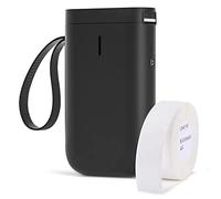 AMIUHOUN Máquina etiquetadora D11 portátil Bluetooth con cinta, impresora térmica de etiquetas múltiples plantillas, para negocios A