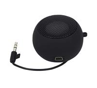 AMIUHOUN Mini altavoz portátil recargable de viaje con entrada auxiliar con cable de 3,5 mm