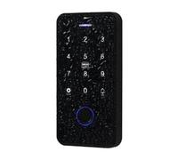 AMIUHOUN NFC Bluetooth Tuya APP Teclado de control de acceso impermeable RFID teclado 13.56MHz biométrico huella dactilar táctil abridor de puerta duradero, fácil de instalar A