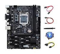 AMIUHOUN Placa Base B250 Eth 12XPCIE+SATA Cable de 15 a 6, Ventilador, Cable SATA, Cable de Interruptor, Grasa térmica B250 AI