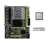 AMIUHOUN Placa base X58 LGA1366 compatible con memoria DDR3 ECC, tarjeta gráfica con CPU X5675