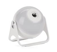 AMIUHOUN Proyector de constelación de planetario ajustable en 360° con planetas, nebulosas, luna, proyector de techo para niños