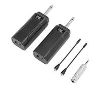 Amiuhoun receptor portátil para de guitarra audio para guitarra eléctrica bajo instrumento musical para violín eléctrico receptor