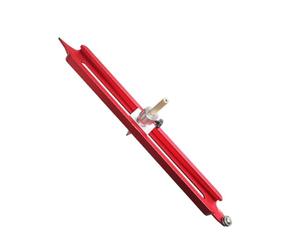 AMIUHOUN Regla de trazado de perfiles, medidor de contorno para zócalo, medidor de forma, herramienta de carpintería, fácil de usar