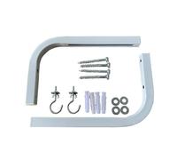 AMIUHOUN Soporte de pared para proyector de 90 grados, soporte ajustable para pantallas de proyección HD