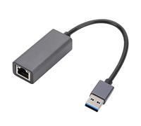 AMIUHOUN Tarjeta de red Gigabit USB 3.0 USB a RJ45 Ethernet 10/100/1000Mbps adaptador Gigabit