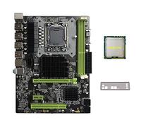 AMIUHOUN X58 - Placa base LGA1366 compatible con XEON X5650 X5670 Series CPU Tarjeta gráfica con CPU X5660