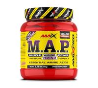 AMIX - Aminoácido en Polvo Muscle Amino Power - Suplemento Alimenticio que Aumenta la Fuerza y la Resistencia Muscular - Sabor Cola Fizz Orange- 344 g