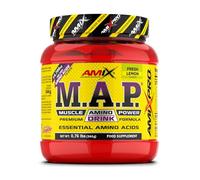 AMIX - Aminoácido en Polvo Muscle Amino Power - Suplemento Alimenticio que Aumenta la Fuerza y la Resistencia Muscular - Sabor Fresh Lemon - 344 g