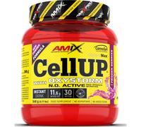 Amix CellUp® with Oxystorm® 348G Amix - Suplemento Alimenticio - Contiene Cafeína - Aumenta la Fuerza y Congestión Muscular - Fórmula Pre-Entrenamiento- Sabor Frutos rojos