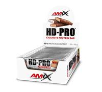 AMIX - Barritas de Proteína HDPro - 20 x 60 g - Aumenta la Energía y Acelera la Recuperación Muscular - Snack Deportivo Saludable con Alto Contenido Proteínico - Sabor Galleta y Crema