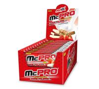 AMIX - Barritas de Proteína McPro - 24 x 35 g - Aumenta la Energía y Conserva la Masa Muscular - Snack Saludable con Alto Contenido en Proteínas - Sabor Galleta y Crema