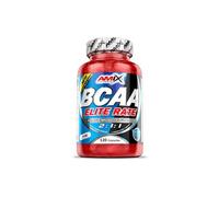 AMIX - BCCA Elite Rate 120 Cápsulas - Favorece la Recuperación Muscular y Ayuda a Definir los Músculos - Aporta Aminoácidos Esenciales - BCAA Glutamina