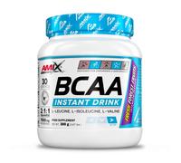 AMIX - BCAA en Polvo - BCAA Insta Drink 300 g - Favorece la Recuperación y Construcción Muscular - Evita la Pérdida de Músculo - Aporte de Aminoácidos Ramificados - Sabor Frutas