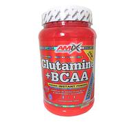 AMIX - Bcaa Glutamina - 1 Kg - Complemento Alimenticio de Glutamina en Polvo - Reduce el Catabolismo Muscular - Óptimo para Deportistas - Sabor Natural - Aminoácidos Ramificados