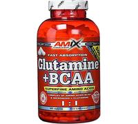 AMIX - Bcaa Glutamina - 360 Cápsulas - Complemento Alimenticio de Bcaa en Cápsulas - Reduce el Catabolismo Muscular - Ideal para Deportistas - Aminoácidos Ramificados