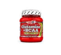 Amix Complemento alimenticio en polvo Glutamina + BCAA reduce el catabolismo muscular 530g Lima-Limón