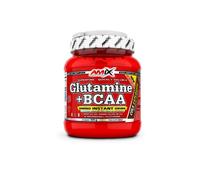 AMIX - Bcaa Glutamina - 530 Gramos - Complemento Alimenticio de Glutamina en Polvo - Reduce el Catabolismo Muscular - Ideal para Deportistas - Sabor Cola - Aminoácidos Ramificados
