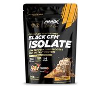 Amix Black CFM® - 500 g - Aislado de proteína de suero CFM® microfiltrado - Con DigeZyme® y LactoSpore™ - Alto contenido en proteínas - Sabor Caramelo salado
