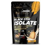 Amix Black CFM® - 500 g - Aislado de proteína de suero CFM® microfiltrado - Con DigeZyme® y LactoSpore™ - Alto contenido en proteínas - Sabor Cookie