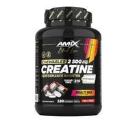 Amix™- Black Line Creatine 2500 mg Chewables - Creatina Monohidrato Creapure® - 210 Comprimidos Masticables, Suplemento para Rendimiento Deportivo