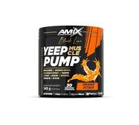Amix- Black Line- YEEP PUMP CAFF - 345 GR - PRE-ENTRENO - Sabor Naranja