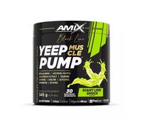 Amix- Black Line- YEEP PUMP CAFF - 345 GR - PRE-ENTRENO - Sabor Lima